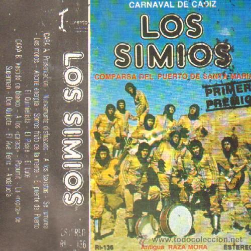Casetes antiguos: CARNAVAL DE CADIZ LOS SIMIOS CAR-081 ,2