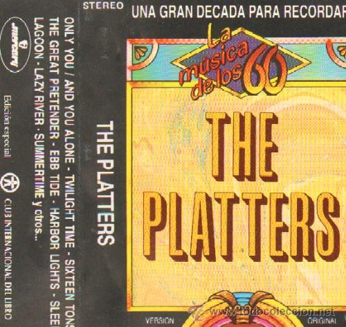Casetes antiguos: THE PLATTERS  GOLDEN HITS - Foto 1