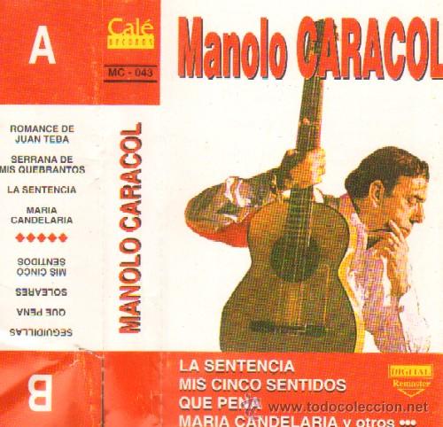 Casetes antiguos: MANOLO CARACOL - Foto 1