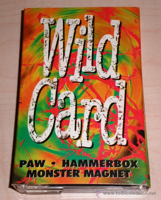 Casetes antiguos: WILD CARD - PAW, HAMMERBOX, MONSTER MAGNET - Foto 1