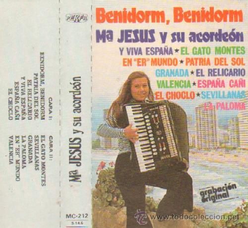 Casetes antiguos: M&ordf; JESUS Y SU ACORDEON  BENIDORM, BENIDORM - Foto 1