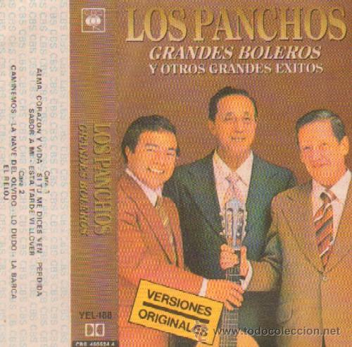 Casetes antiguos: LOS PANCHOS  GRANDES BOLEROS - Foto 1