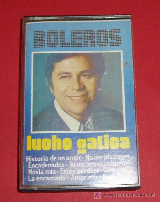 Casetes antiguos: LUCHO GATICA. BOLEROS. PERFIL - Foto 1
