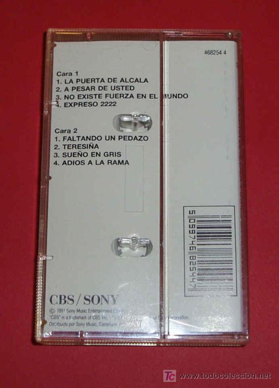 Casetes antiguos: ANA BELEN. LA PUERTA DE ALCALA. CBS - Foto 2