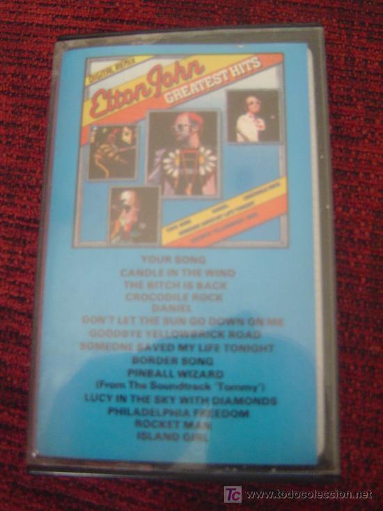 Casetes antiguos: ELTON JOHN - GREATEST HITS - Foto 1