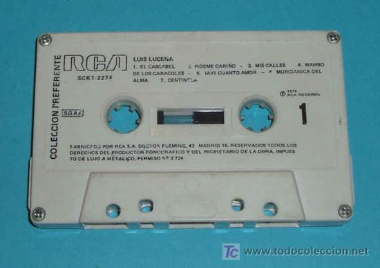 Casetes antiguos: LUIS LUCENA - Foto 1