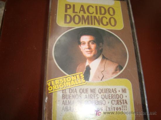 Casetes antiguos: DIFICIL CASETE DE placido domingo - Foto 1