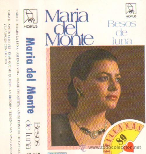 Casetes antiguos: MARIA DEL MONTE BESOS DE LUNA - Foto 1