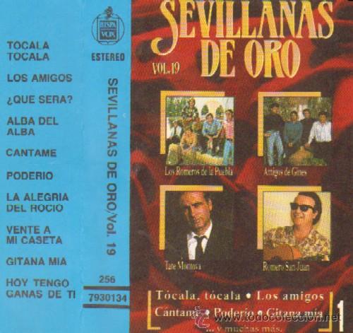 Casetes antiguos: SEVILLANAS DE ORO  VOL 19 - Foto 1