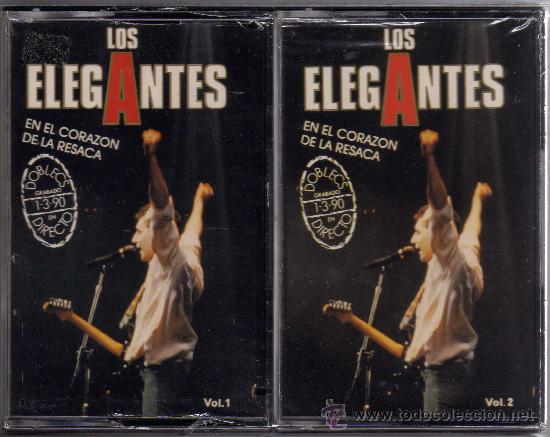 Casetes antiguos: Los Elegantes En el coraz&oacute;n de la resaca DOBLE CASSETTE NUEVO - Foto 1