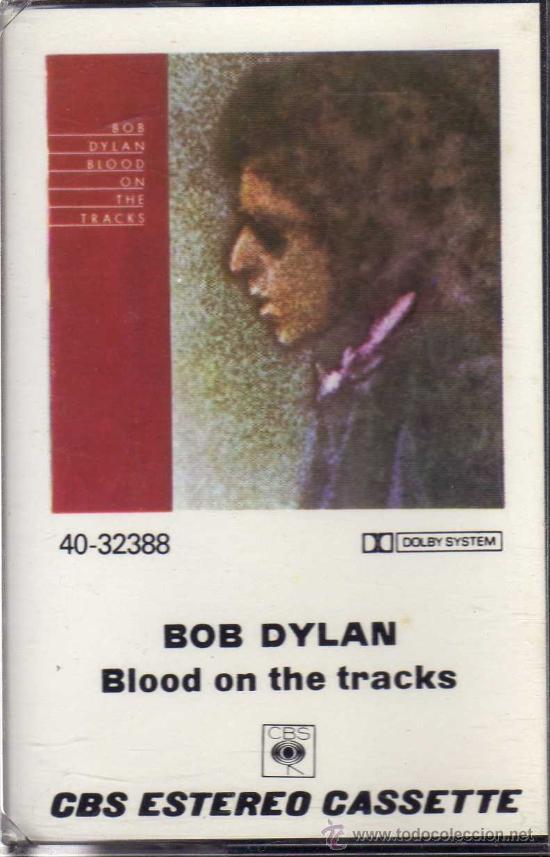 Casetes antiguos: BOB DYLAN &rdquo; BLOOD ON THE TRACKS&rdquo; CASSETTE - Foto 1