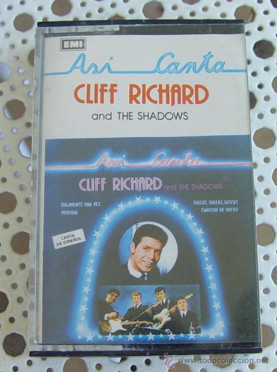 Casetes antiguos: asi canta Clift Richard and the Shadows.caset...sanna