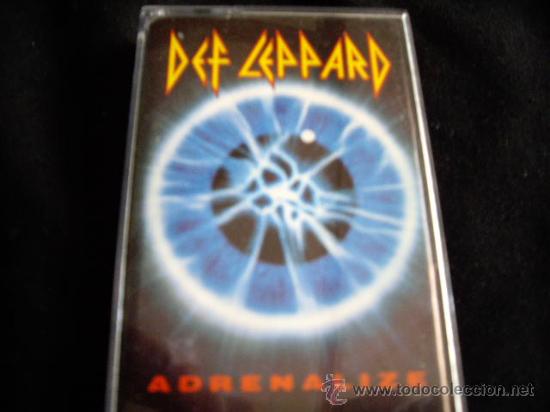 Casetes antiguos: def leppard-adrenalize - Foto 1