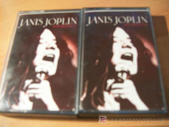 Casetes antiguos: JANIS JOPLIN ( ANTHOLOGY ) DOBLE CASSETTE - Foto 1