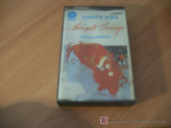 Casetes antiguos: CAROLE KING ( SIMPLE THINGS ) - Foto 1