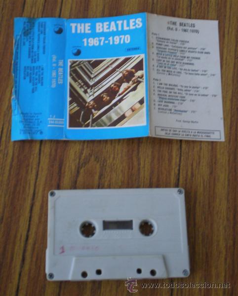 Casetes antiguos: THE BEATLES 1967 - 1970 - Foto 2
