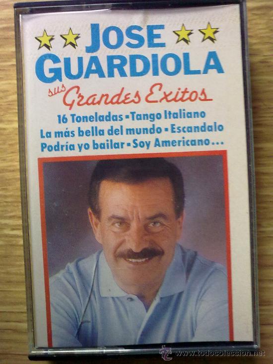Casetes antiguos: Jos&eacute; Guardiola - Sus grandes &eacute;xitos (Perfil-Divucsa, 1990) - Foto 1