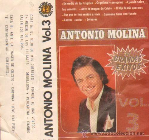 Casetes antiguos: ANTONIO MOLINA VOL 3 - Foto 1