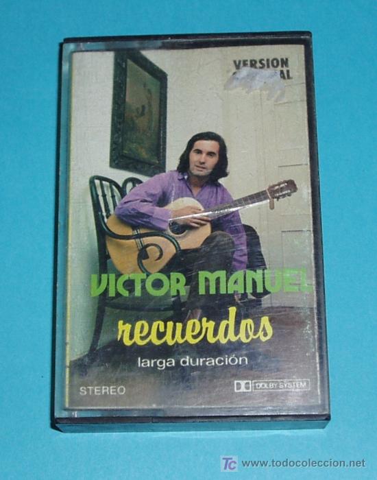 Casetes antiguos: VICTOR MANUEL. RECUERDOS. SMASH - Foto 1