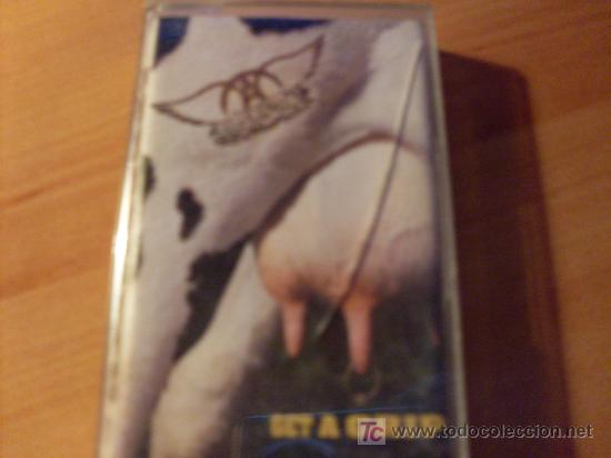 Casetes antiguos: AEROSMITH ( GET A GRIP ) CASETE - Foto 1
