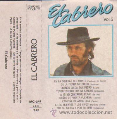 Casetes antiguos: EL CABRERO VOL 5 - Foto 1