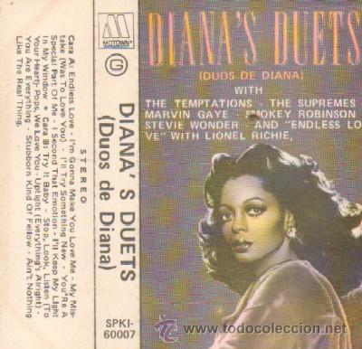 Casetes antiguos: DIANA ROSS  DIANAS DUETS - Foto 1