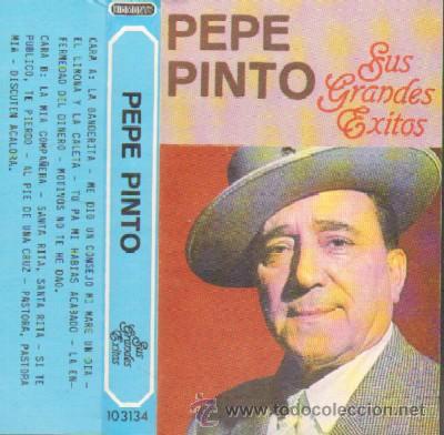 Casetes antiguos: PEPE PINTO  SUS GRANDES EXITOS - Foto 1