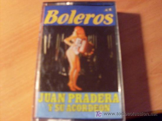 Casetes antiguos: BOLEROS ( JUAN PRADERA Y SU ACORDEON ) - Foto 1