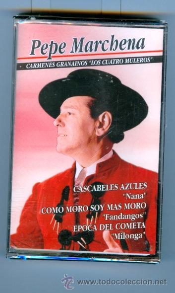 Casetes antiguos: PEPE MARCHENA - CARMENES GRANAINOS * LOS CUATRO MULEROS * - Foto 1