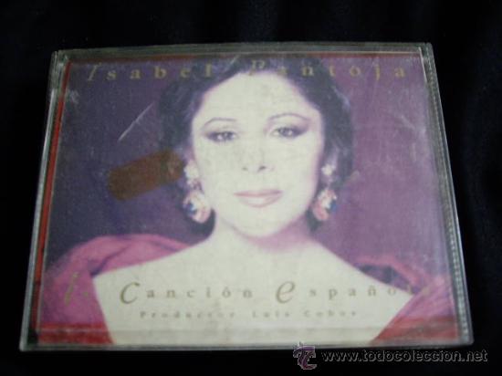 Casetes antiguos: ISABEL PANTOJA-CANCION ESPA&Ntilde;OLA-DOBLE CAST