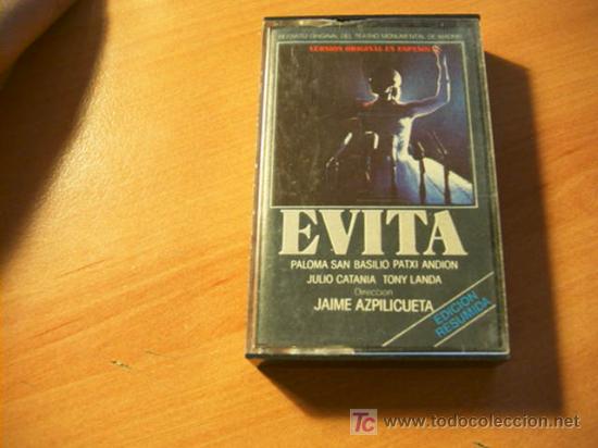Casetes antiguos: EVITA ( PALOMA SAN BASILIO ) - Foto 1