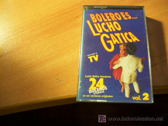 Casetes antiguos: BOLERO ES LUCHO GATICA . VOL 1 Y 2 - Foto 2