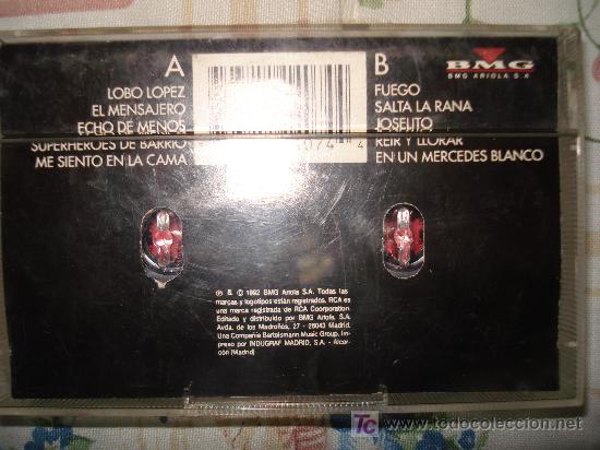 Casetes antiguos: KIKO VENENO - ECHATE UN CANTECITO - Foto 2