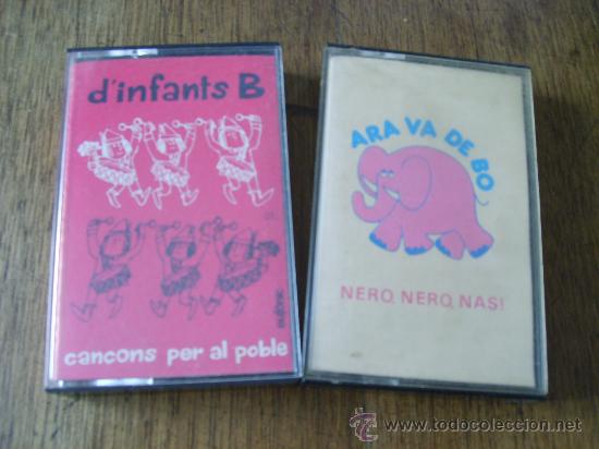 Casetes antiguos: Dos Casettes Infantiles -Canciones en catal&aacute;n - Foto 1