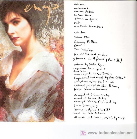 Casetes antiguos: ENYA . Water mark - Foto 2