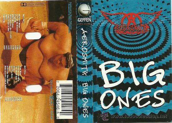 Casetes antiguos: AEROSMITH &rdquo;BIG ONES&rdquo; CASSETTE - Foto 1