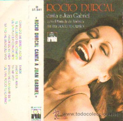 Casetes antiguos: ROCIO DURCAL  CANTA A JUAN GABRIEL - Foto 1