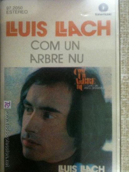 Cassette antiche: LLUIS LLACH-COM UN ARBRE NU-CASETE NUEVO Y PRECINTADO -TEMAS IMPRESCINDIBLES DE ESTE GENIO -CAN