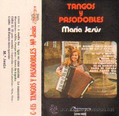 Casetes antiguos: TANGOS Y PASODOBLES  M&ordf; JESUS - Foto 1