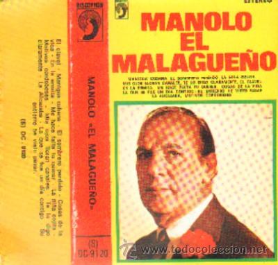 Casetes antiguos: MANOLO EL MALAGUE&Ntilde;O  EL CLAVEL - Foto 1