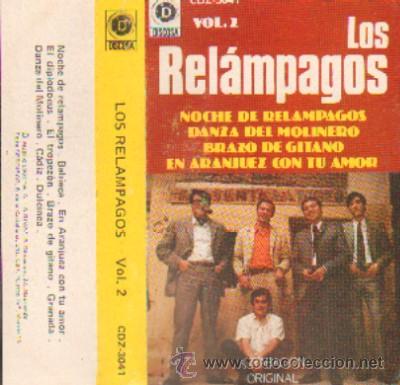 Casetes antiguos: LOS RELAMPAGOS   VOL 2 - Foto 1