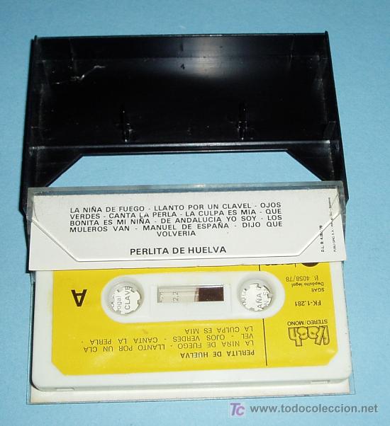 Casetes antiguos: CASETE PERLITA DE HUELVA. 1978 - Foto 2