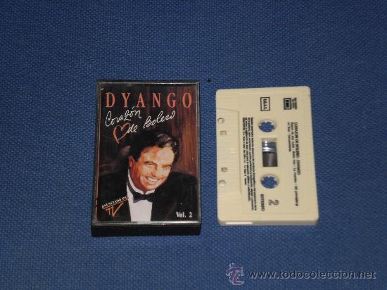Casetes antiguos: CASSETTE DE DYANGO ( CORAZ&Oacute;N DE BOLERO ) VOL. 2 , A&Ntilde;O 1990 . - Foto 1