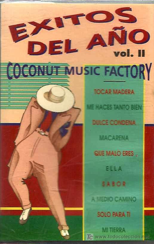 Casetes antiguos: COCONUT MUSIC FACTORY / &Eacute;XITOS DEL A&Ntilde;O - Foto 1