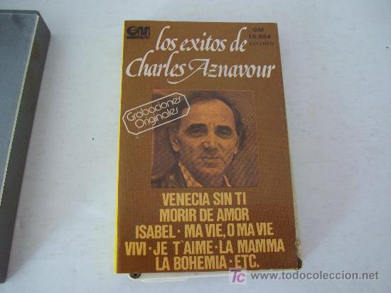 Casetes antiguos: Los  Exitos de CHARLES AZNAVOUR - Foto 1