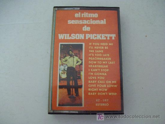 Casetes antiguos: el ritmo sensacional de WILSON PICKETT - Foto 1