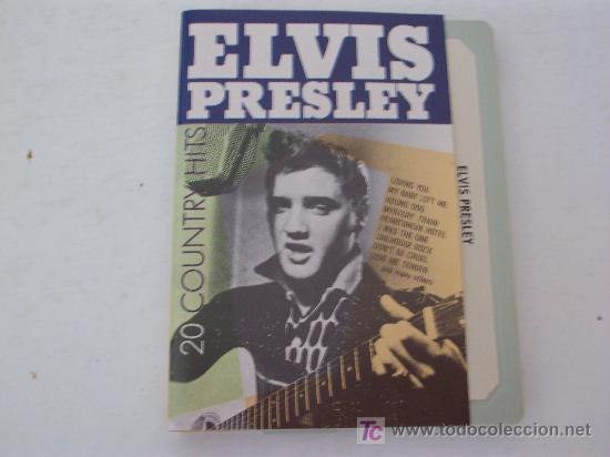 Casetes antiguos: ELVIS PRESLEY / 20 country Hits - Foto 1