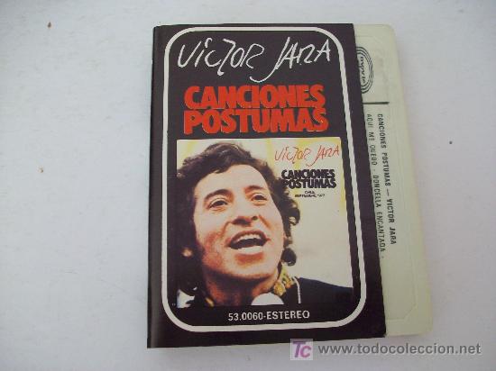 Casetes antiguos: VICTOR JARA /Canciones P&oacute;stumas - Foto 1