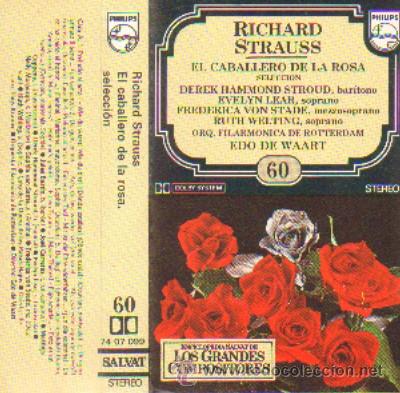 Casetes antiguos: RICHARD STRAUSS EL CABALLERO DE LA ROSA, SELECCION - Foto 1