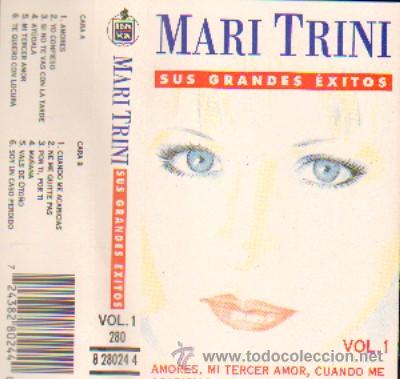 Casetes antiguos: MARI TRINI  SUS GRANDES EXITOS VOL 1 - Foto 1